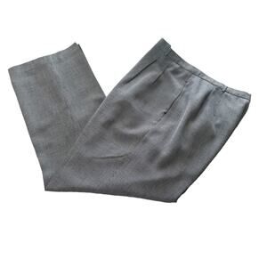 Vintage Kasper & Company Dress Pants Plaid Straight Leg Size 14